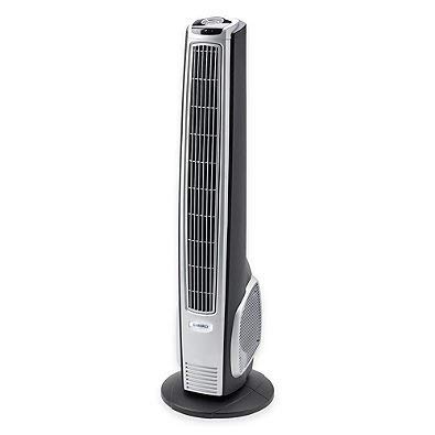 Lasko Max Performance 40-Inch 3-Speed Tower Fan with Remote Control, Ideal for Large Areas, Indoor Use, Easy Grip Handle, Made of Metal and Plastic, 4443 by Lasko