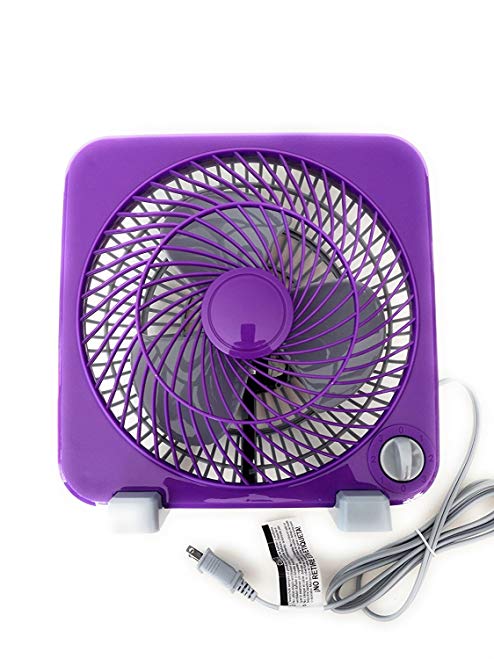 Mainstays 9-Inch Personal Fan Purple