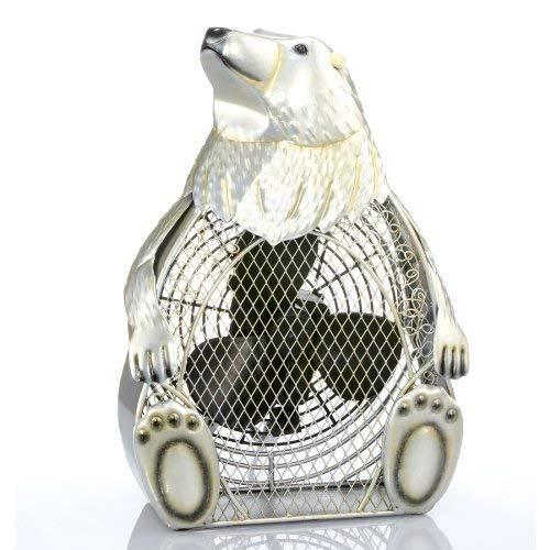 Deco Breeze Polar Bear Figurine Fan
