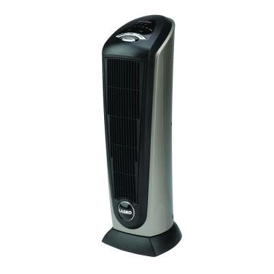 23 In. 1500-watt Programmable Thermostat Electric Portable Ceramic Tower Heater with Remote Control, Designed for Quiet Operation by Lasko