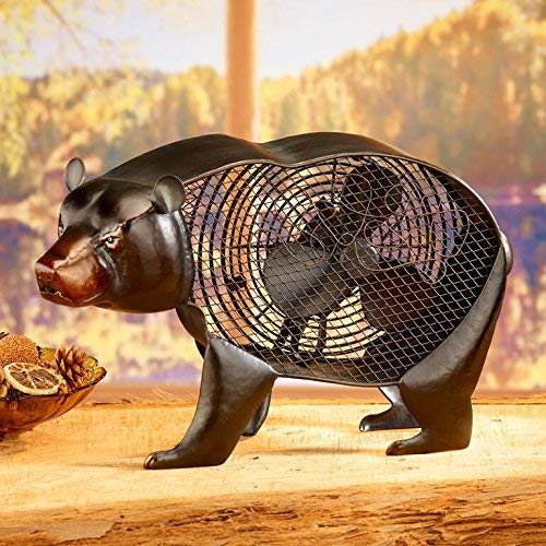 Fans - Woodland Bear Fan - Dual Speed Electric Table Fan
