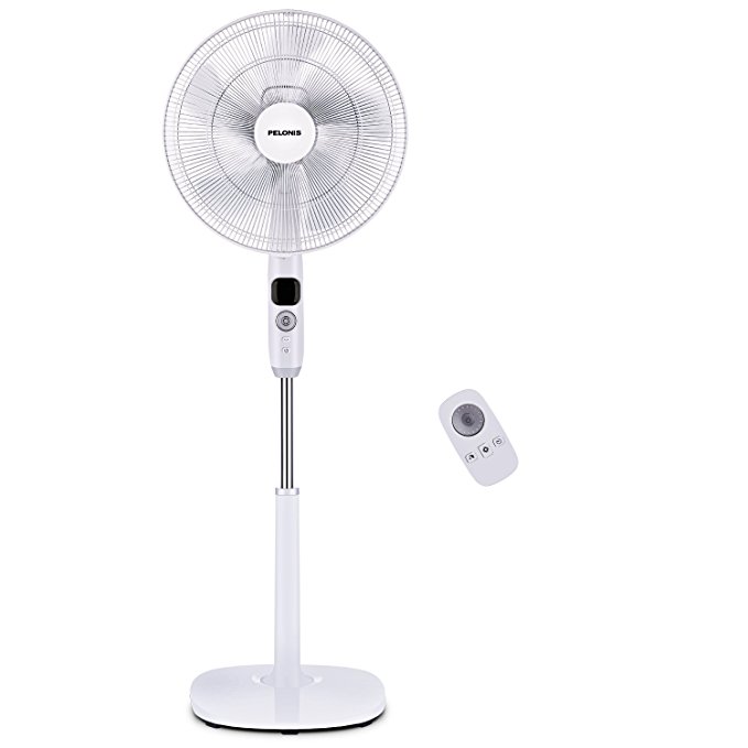 Oscillating Pedestal Fan, Turbo Silence Stand Fan 16