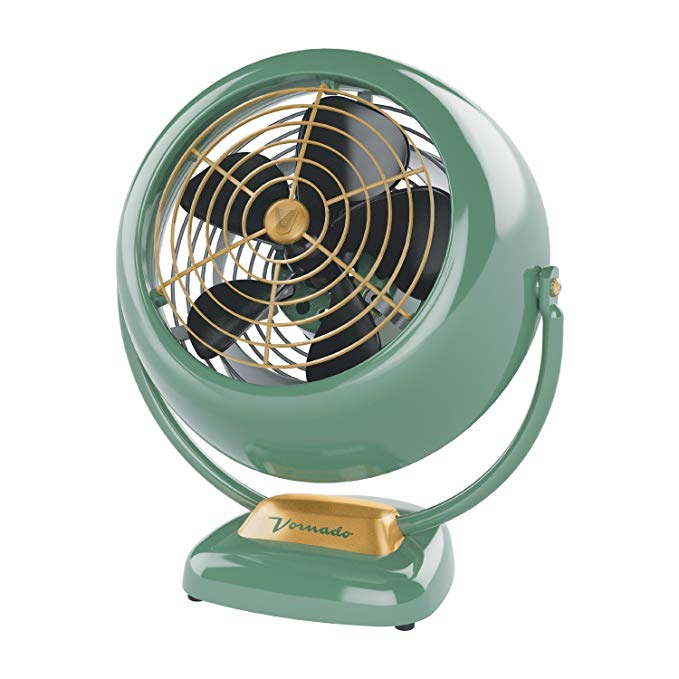 Vornodo VINTAGE Whole Room Air Circulator Fan, Green